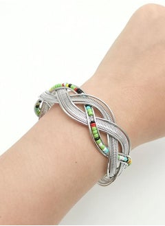 5esha Punk Hand Made Plated Bangle Bracelet  - Image 1