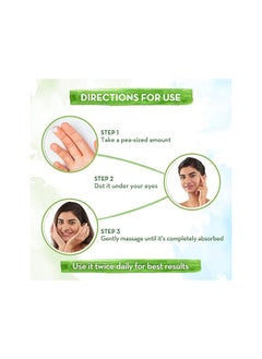 Mamaearth Mamaearth Vitamin C Daily Glow Under Eye Cream with Vitamin C & Turmeric for Dark Circle Reduction | Ophthalmologically Tested & Made Safe Certified - 20 g  - Image 4