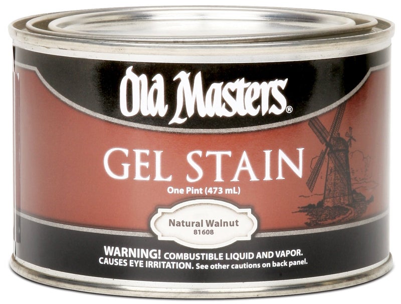 Old Masters 81608 Gel Stain Pint, Walnut - Image 1