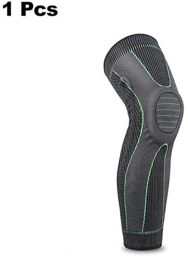 كمادة الركبة الرياضية – دعم كامل للركبة بتصميم شبكي مريح وخفيف – مناسبة للجري، كرة القدم وكرة السلة – مقاس 3XL - Image 5