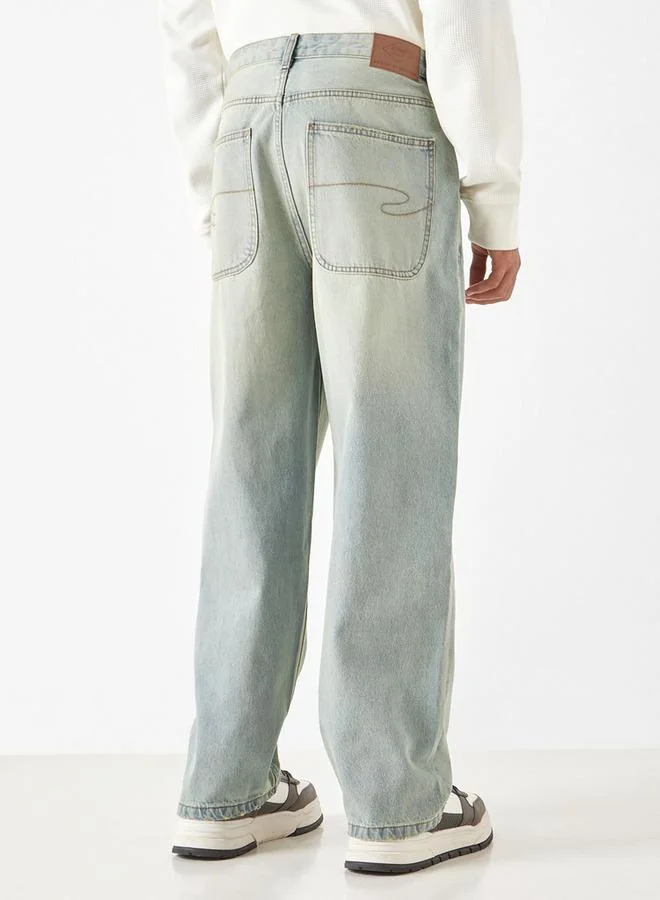 Lee Cooper Lee Cooper Solid Jeans with Pockets