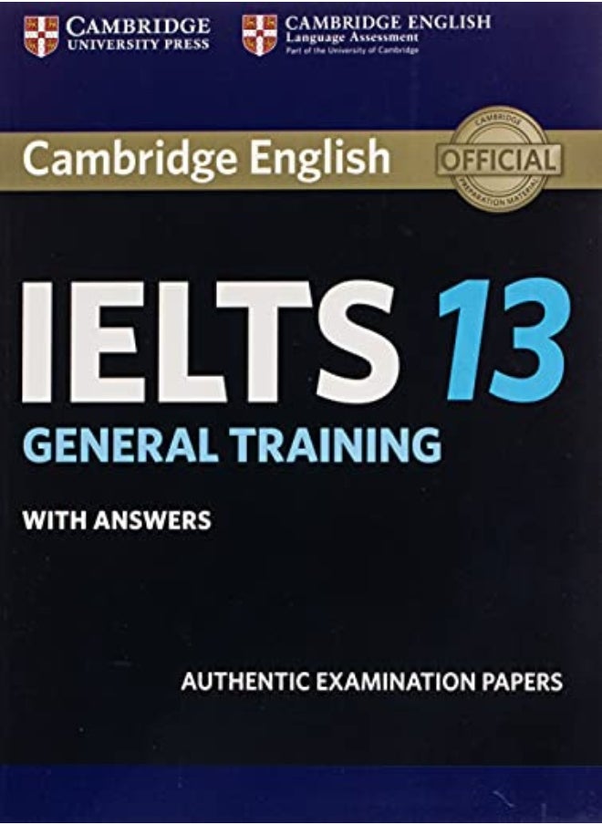 null - Cambridge Ielts 13 General Training Students Book With Answers Authentic Examination Papers by Cambridge University Press Paperback - Image 1