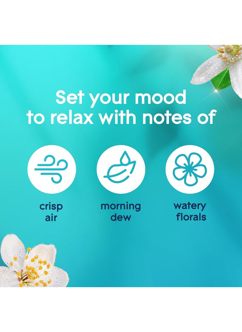Glade Glade Scented Candle Jar Dewdrop Petals Air Freshener Infused with Essential Oils 408 Oz  - Image 3