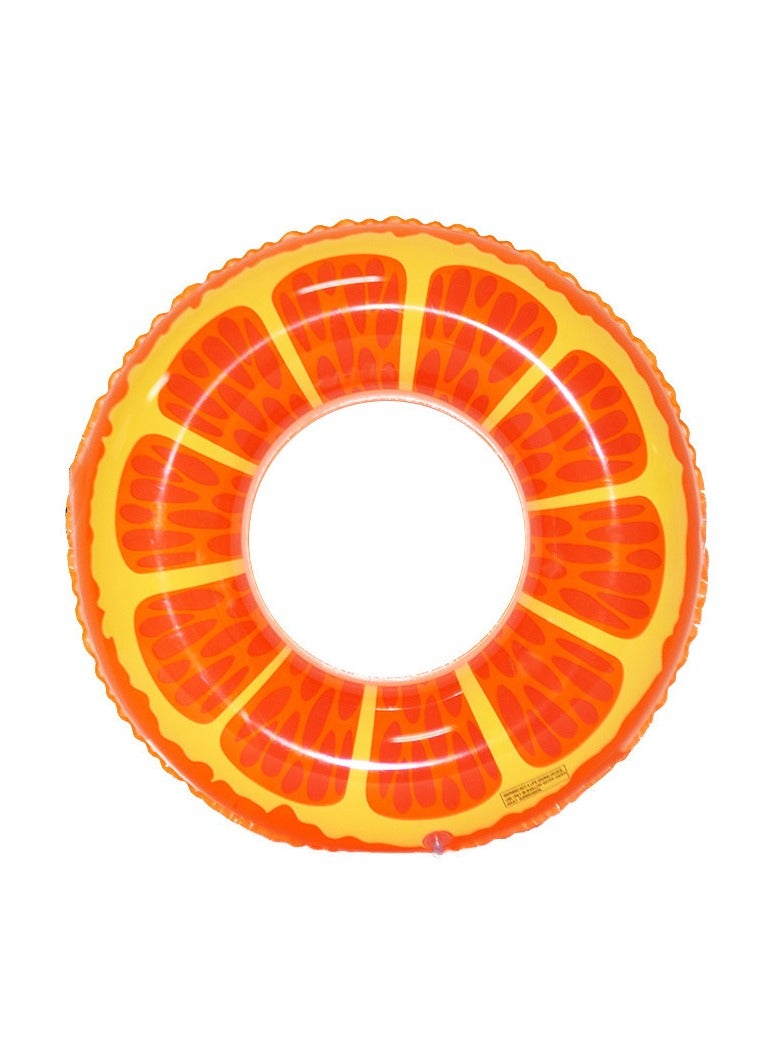 Swiming Ring for Kids & Adults Swim Tubes Fruit Inflatable Pool Floats PVC Pool Tube Rings Swim Tubes Floaties Toys for Beach Party,Swimming,Water Park(60#) - Image 1