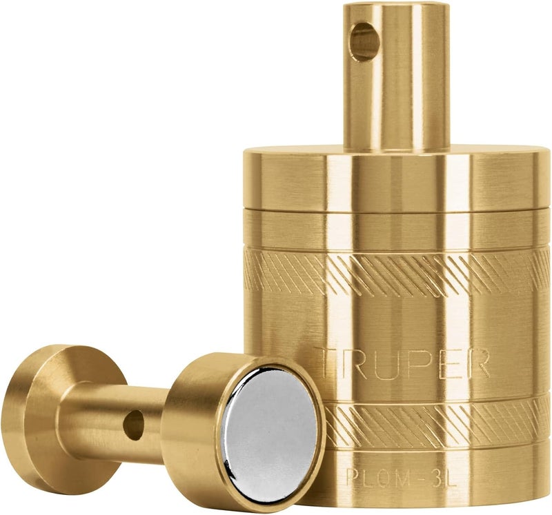 TRUPER PLOM-3L Brass Plumb Bobs w/ Center 12.4 Oz (352 g) - Image 1