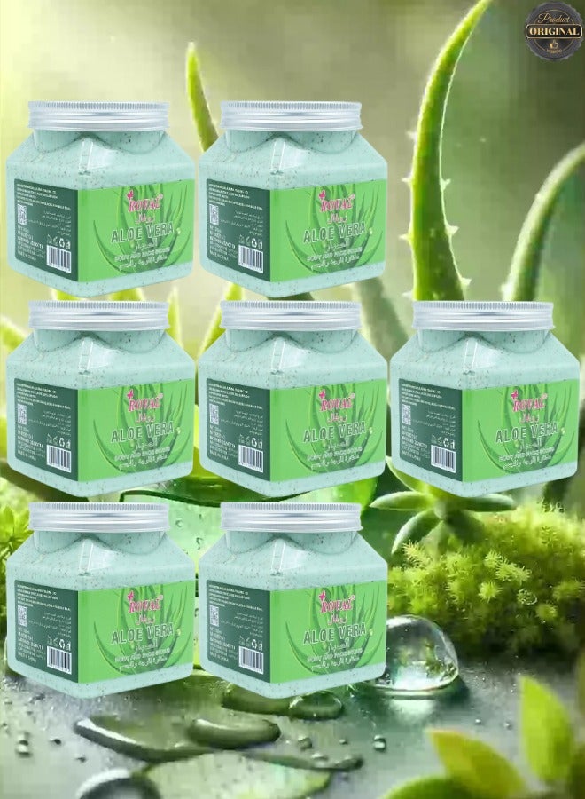 روفال 7 قطع مقشر الجسم والوجه بالصبار - Image 1