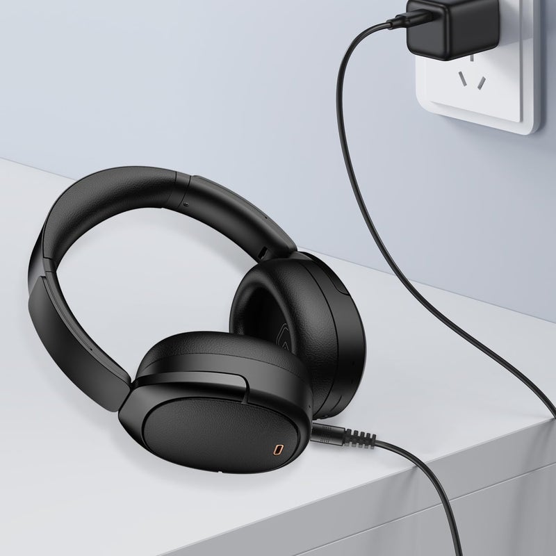 Azonee 5 فولت كابل شحن USB إلى DC، سلك طاقة عالمي من أزوني للألعاب، الساعات، المراوح، السماعات، سماعات الرأس، الشاشات، مصابيح الطاولة، الهواتف، شرائط الإضاءة LED، أجهزة التوجيه، مقاس DC 5.5 × 2.1 ملم مع 10 موصلات، طول 3.3 قدم - Image 4
