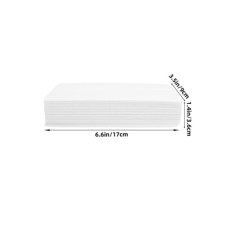 20pcs Disposable Hand Towels Tissue Paper Sheets Three-layer Thickened Facial Tissue For Hotel And Home Use (66 Sheets/pc) - Image 4