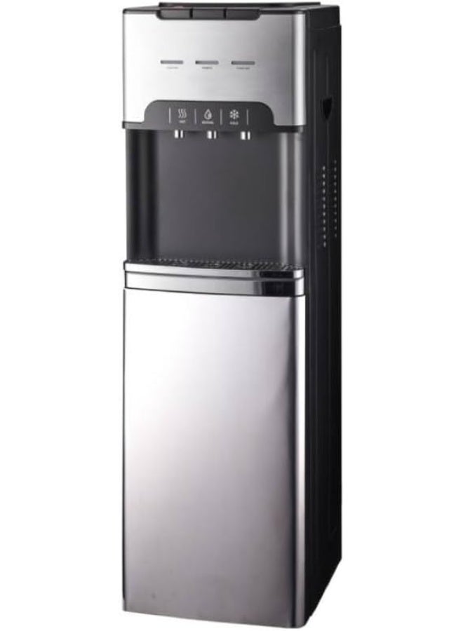 Venus Japan Bottom Load Water Dispenser VWD5BS, Hot and Cold Water, Stainless Steel