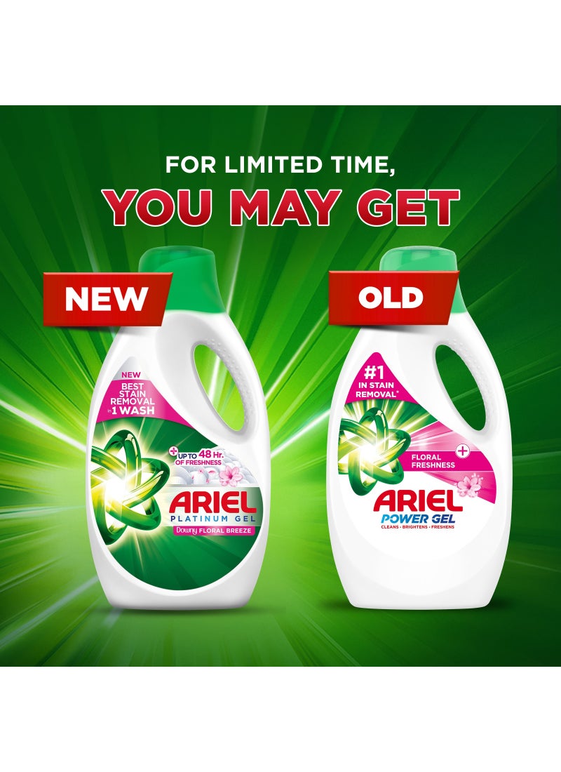 Ariel Floral Breeze Laundry Detergent Power Gel Dual Pack 2 x 1.8L - Image 3