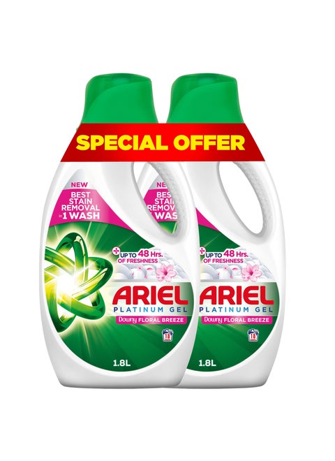 Floral Breeze Laundry Detergent Power Gel Dual Pack