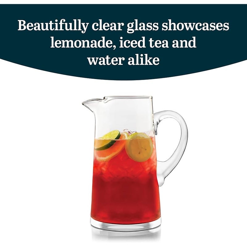 LIBBEY Cantina Glass Pitcher, 90-ounce - Image 4