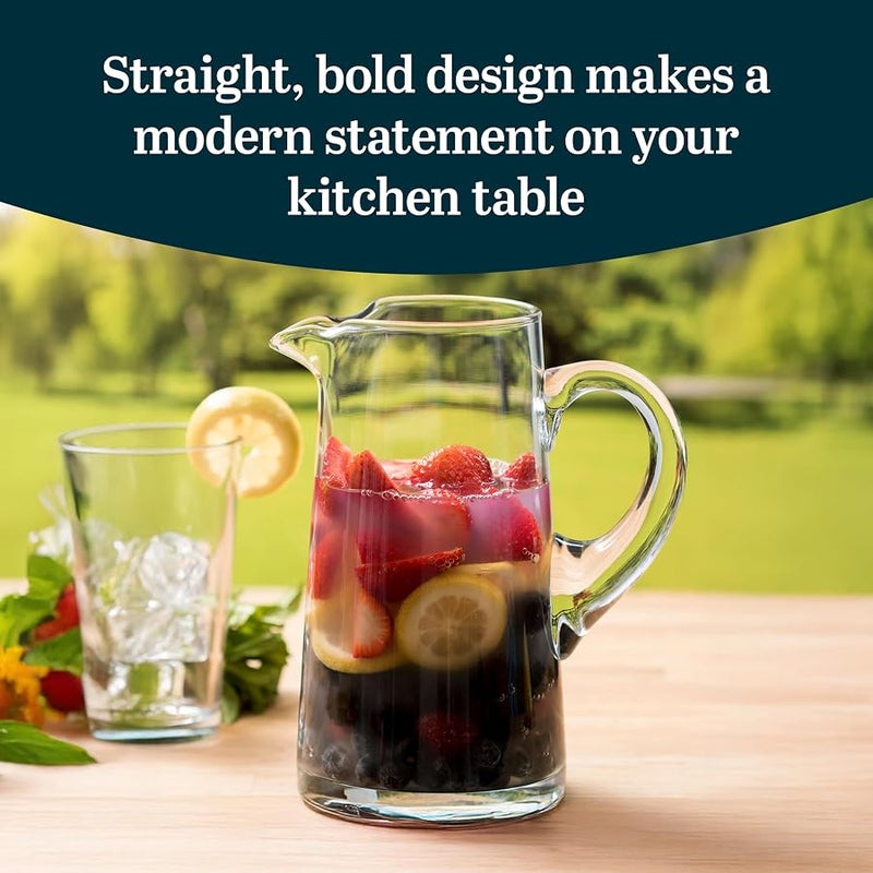 LIBBEY Cantina Glass Pitcher, 90-ounce - Image 2