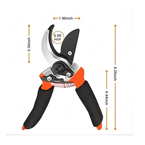 Boniry 8 Inch Heavy Duty Plant Cutter For Home Garden Scissors | Plant Branch Cutter For Tree | Garden Tools For Home Gardening Scissors | Prunning Branch Cutter (Garden Cutter) - Image 2