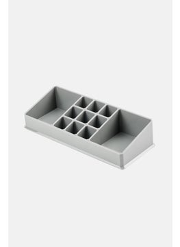 AMG Plastic Cosmetic Organizer, Grey  - Image 2