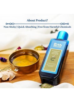 Blue Nectar Body Oil For Women & Men | Bath & Body Massage Oil With Ashwagandha & Natural Jasmine Oil | Plant Based Aromatherapy (8 Herbs, 100Ml)  - Image 4