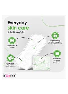 Kotex Natural Panty Liners 100% Cotton Daily Panty Liners 54 + 30 Free  - Image 4