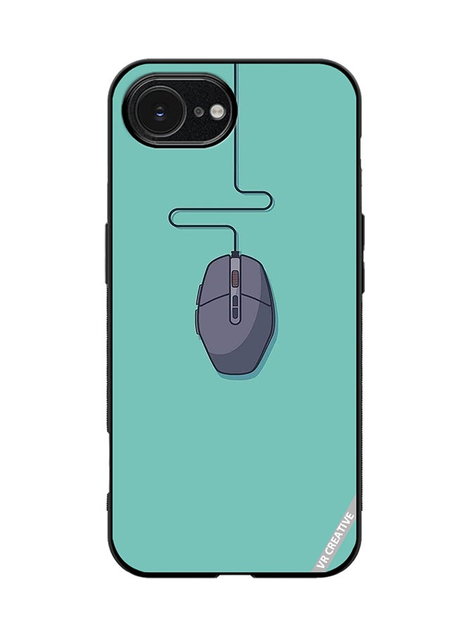 Protective Case Cover For Apple iPhone 16e Mouse Design Multicolour