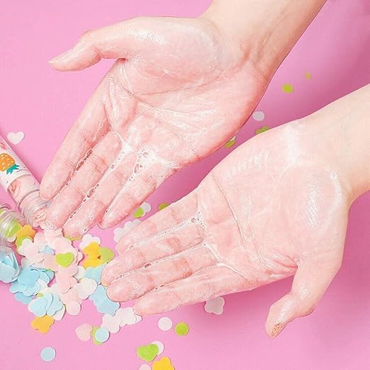 ZINZA Disposable Mini Soap Paper | Scented Soap Bath Flakes | Portable Flower Tube Petals | Tube Shape Bottle Paper Soap For Travelling |(Pack Of 3) - Image 3