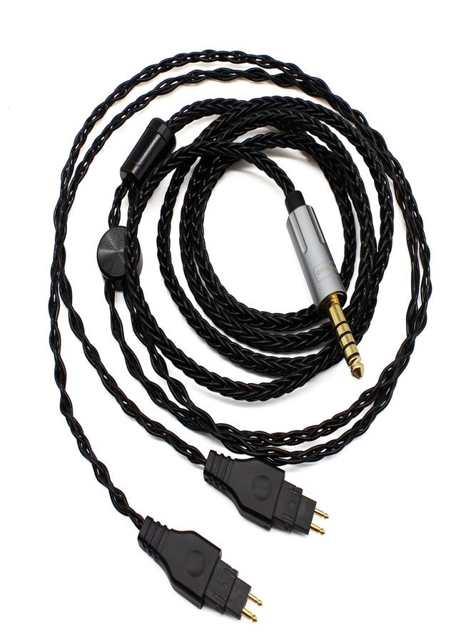 Youkamoo 4.4mm Balanced Replacement Upgrade Cable Compatible with Sennheiser HD650, HD600, HD660S, HD660S2, HD580, HD58X, Massdrop HD6XX Headphones, 4ft 1.2m - Image 2