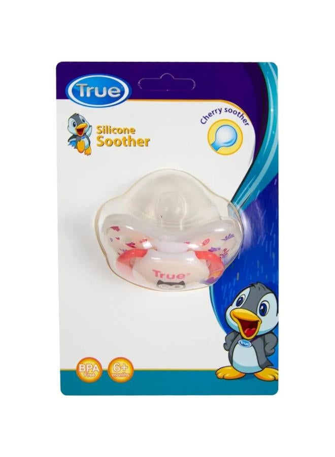 True Baby Cherry Soother with Cap +0m - Image 1