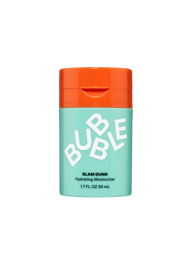 Bubble Skincare Slam Dunk Hydrating Face Moisturizer - lightweight Face Lotion With Vitamin E + Aloe Vera - Daily Facial Moisturizer for Normal + Dry Skin - Skin Care with Blue Light Protection (50ml) - Image 1