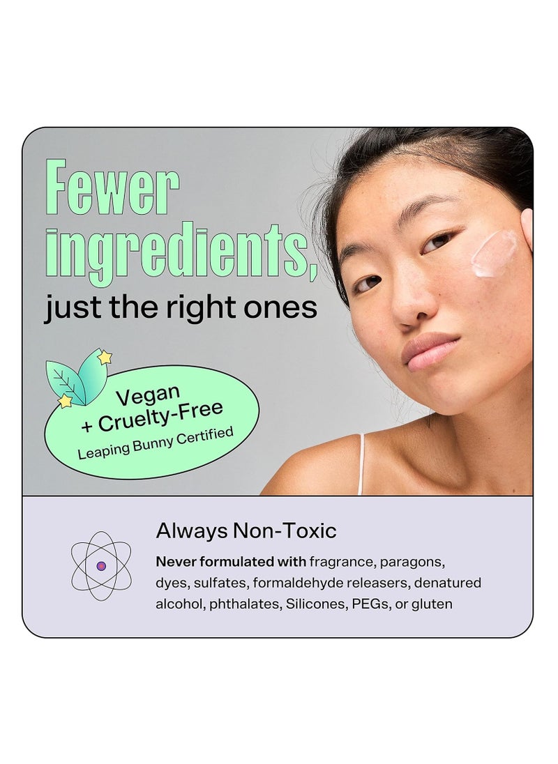 Bubble - Bubble Skincare Slam Dunk Face Moisturizer - Hydrating Face Cream for Dry Skin Made with Vitamin E + Aloe Vera Juice for a Glowing Complexion - Skin Care with Blue Light Protection (50ml) - Image 1