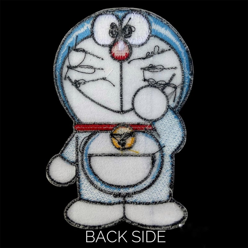 Generic Embroidered Cartoon Character Doraemon-Patches, sew on, Iron on Patches use for Clothes,Jackets, Pants,Bags & Kids Patches (Pack of 1 pcs) - Image 2