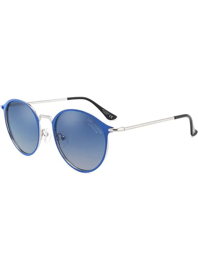 Lee Cooper Polarized Sunglasses Blue( Same as picture) Frame Gr. Blue Mirror Lens 52mm  - LC1025C01