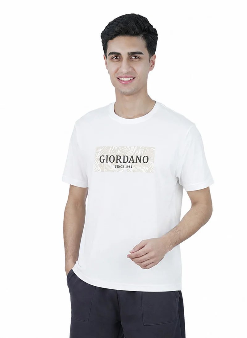 Men’s Slim Fit Cotton Branding Tee