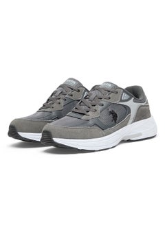 U.S. Polo Assn. Men's Grey Low-Top Sneakers - Modern Lace-Up Design, Versatile Shoes for Casual Outfits  - Image 3