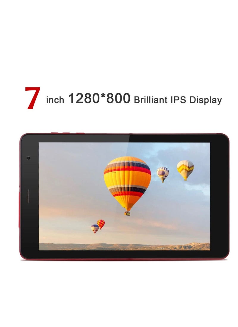 I-TOUCH - 7 -Inch ITouch Smart Tablet X718 Android 12.1 Tab With 256GB ROM 8GB RAM Quad Core Wi-Fi 5G LTE Dual Sim - BLACK - Image 1