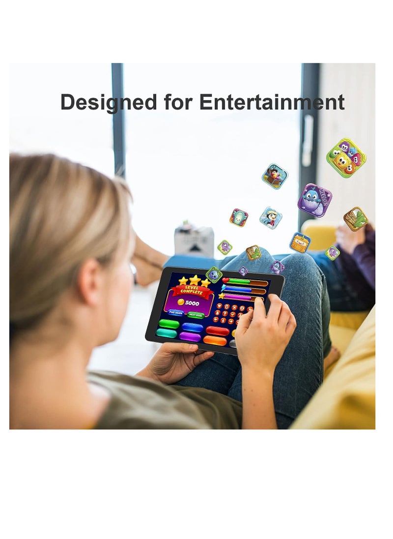 I-TOUCH - 7 -Inch ITouch Smart Tablet X718 Android 12.1 Tab With 256GB ROM 8GB RAM Quad Core Wi-Fi 5G LTE Dual Sim - BLACK - Image 1