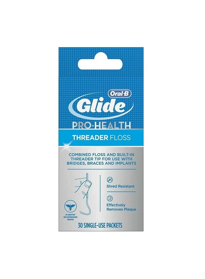 Glide Threader Floss 30 Singleuse Packets Each (Value Pack Of 8) - Image 1