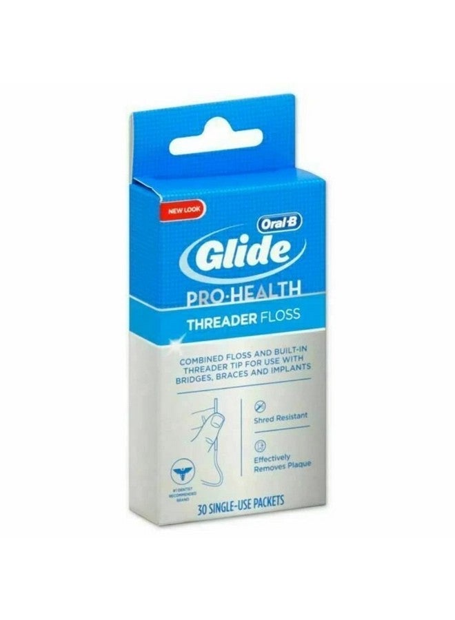 Glide Threader Floss 30 Singleuse Packets Each (Value Pack Of 8) - Image 2