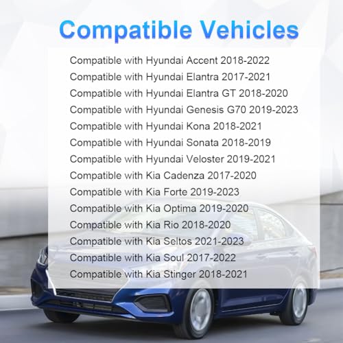zayody Vapor Canister Purge Control Valve Compatible with Hyundai Accent Elantra Genesis G70 Kona Sonata Veloster Kia Soul Cadenza Stinger Rio Cadenza Optima 20172023 Replace 289103L000 289103L000 - Image 3