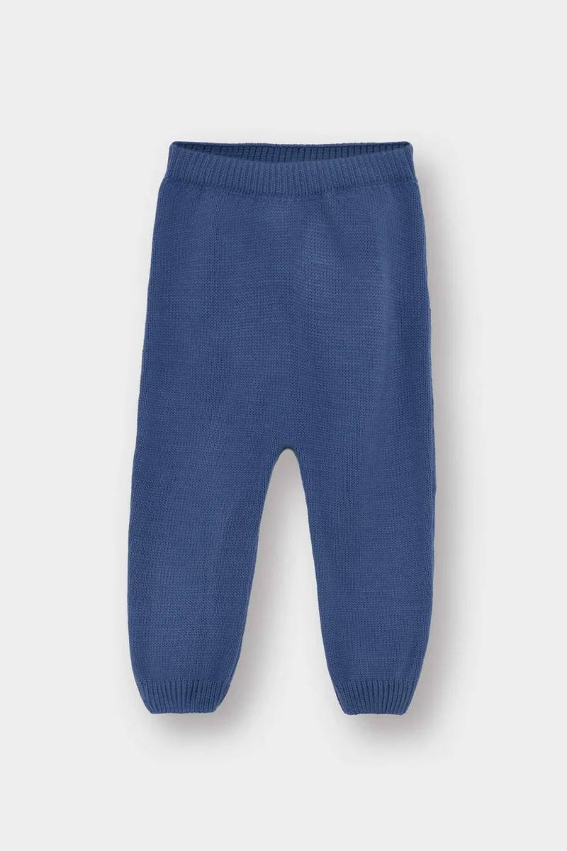 ديفاكتو Baby Boy 2 piece Regular Fit Stripped Knit Pullover and Pants Set