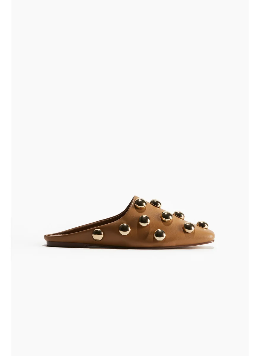 H&M Embellished Mules