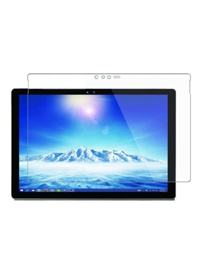 NIBEMINENT Scratch Resistant Tempered Glass Full Cover Tablet Screen Protector For Microsoft Surface Pro 6 / 4 3 2017 Clear - Image 1