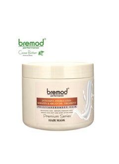 BREMOD Bremod performance intensive hydrolyzed keratin and argan oil treatment premium series hair mask 500l 