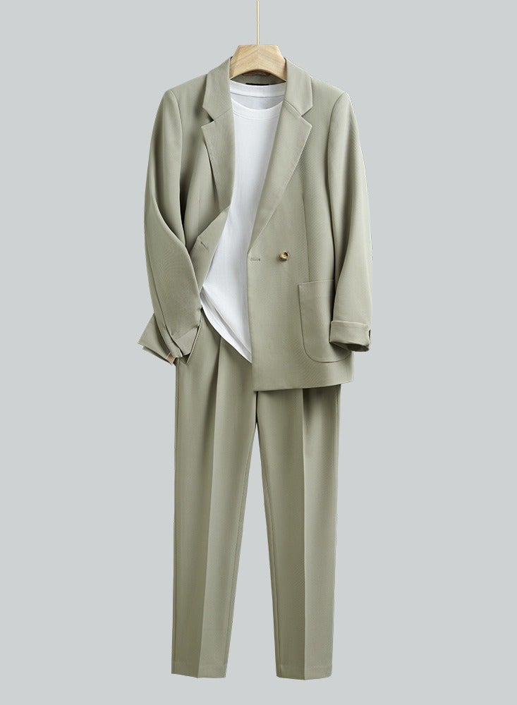 KUYING New Fashionable Casual Men's Suit Set  - Image 2