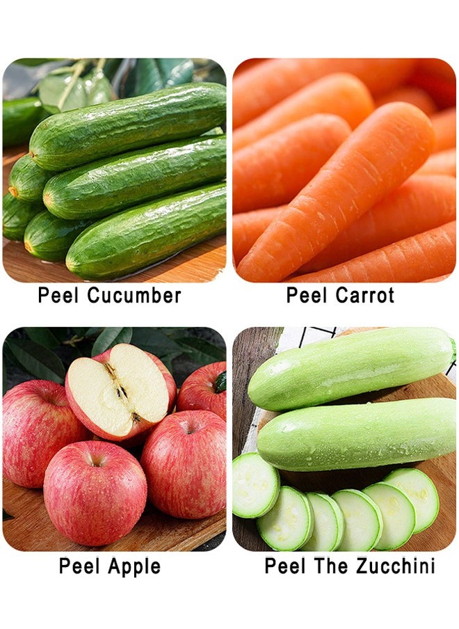 HS - Stainless Steel Peeler For Vegetables And Fruits Vegetable Peeler Potato peelers Easy To Peel And Clean Premium Stainless Steel Peelers For Kitchen For Veggie Carrot Fruit - Image 1