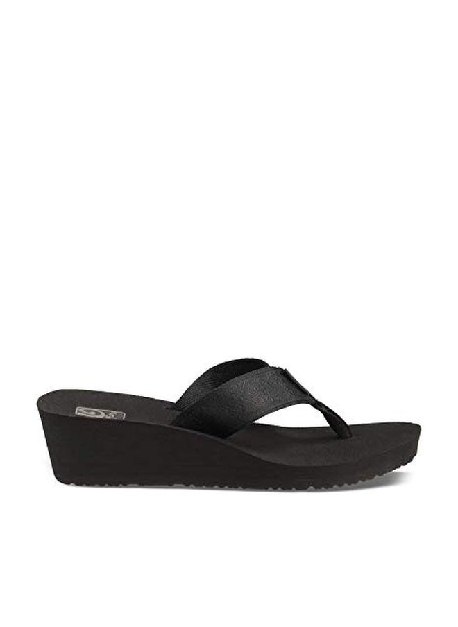 Teva Women's Mush Mandalyn Wedge 2-W,Motif Black,5 M US - Image 1
