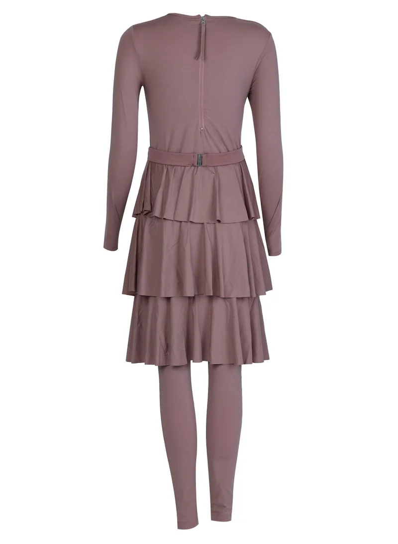 Turana Atash London Muse Dress Full Set Mocha
