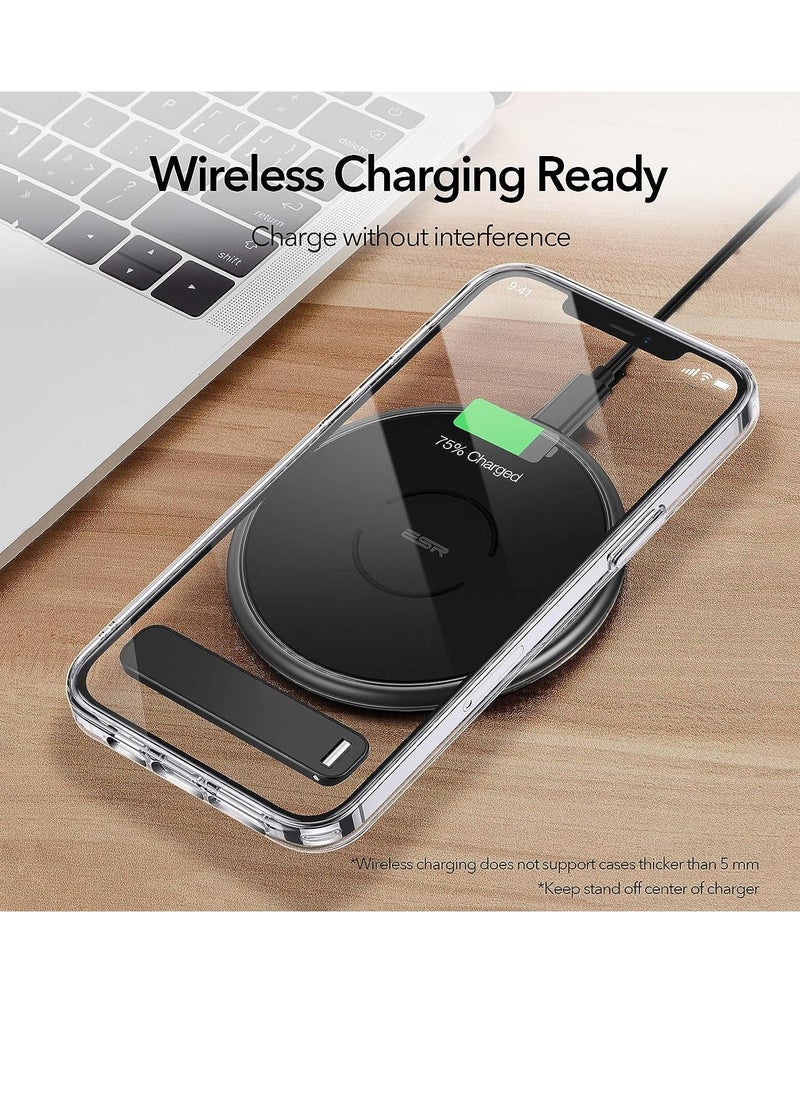 ESR - Boost Phone Kickstand Vertical and Horizontal Stand Adjustable Angle Compatible with All iPhone 14 And iPhone 13 And 12 Series Black - Image 1