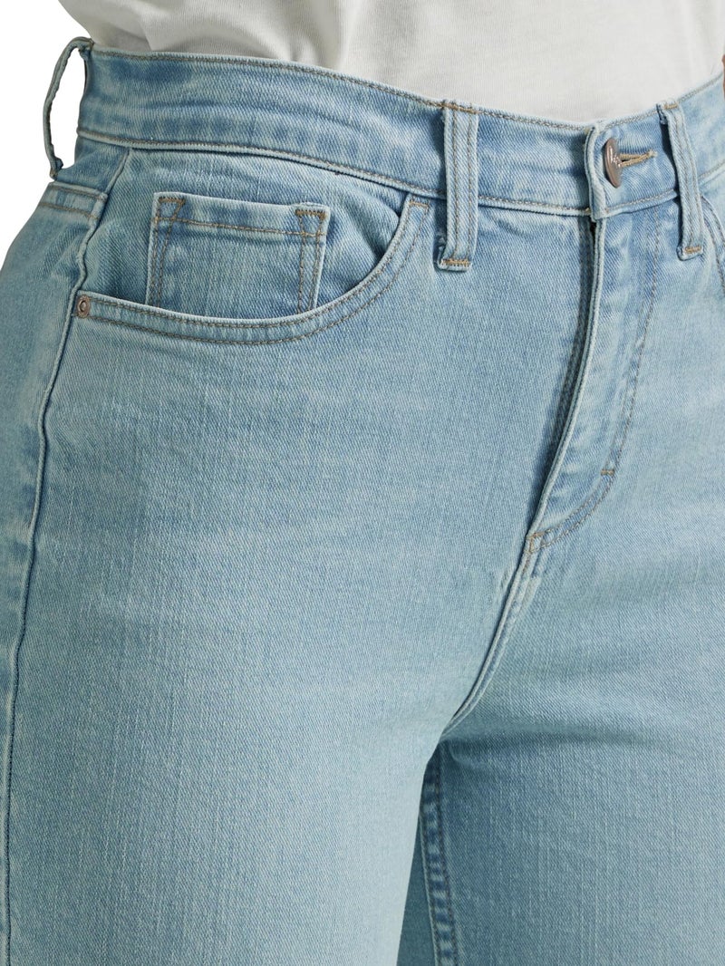 Lee Women's Legendary High Rise Mom Jean, One Tone, 14 - Image 2