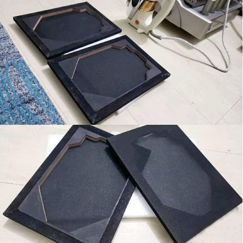 Flushbay Speaker Grill Cloth Black Speaker Fabric Protective Dustproof Mesh Cloth Stereo Fabric for Audio Amplifier Speaker Repair 100x160cm/39.4’’x63’’ (100 * 160cm, Black) - Image 4
