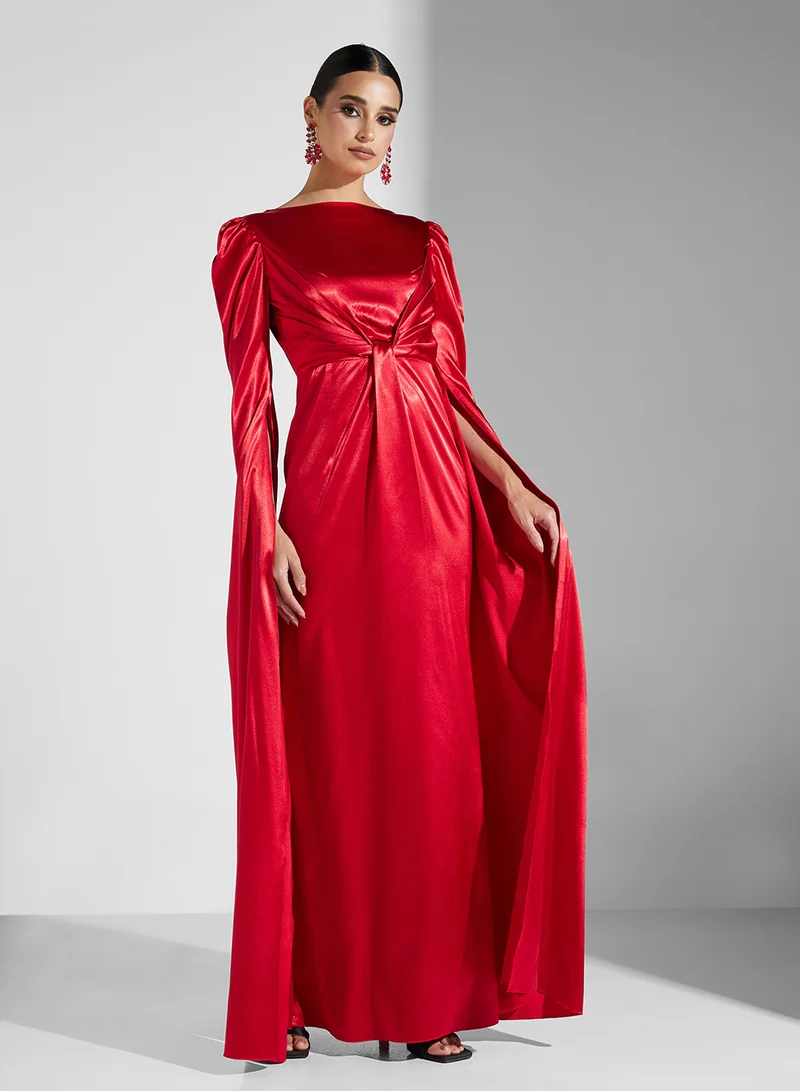 Golden Apple Red Maxi Dress