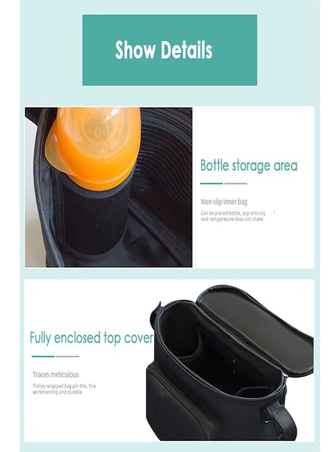 COYO حقيبة تنظيم تخزين حفاضات عربة الأطفال - Image 5