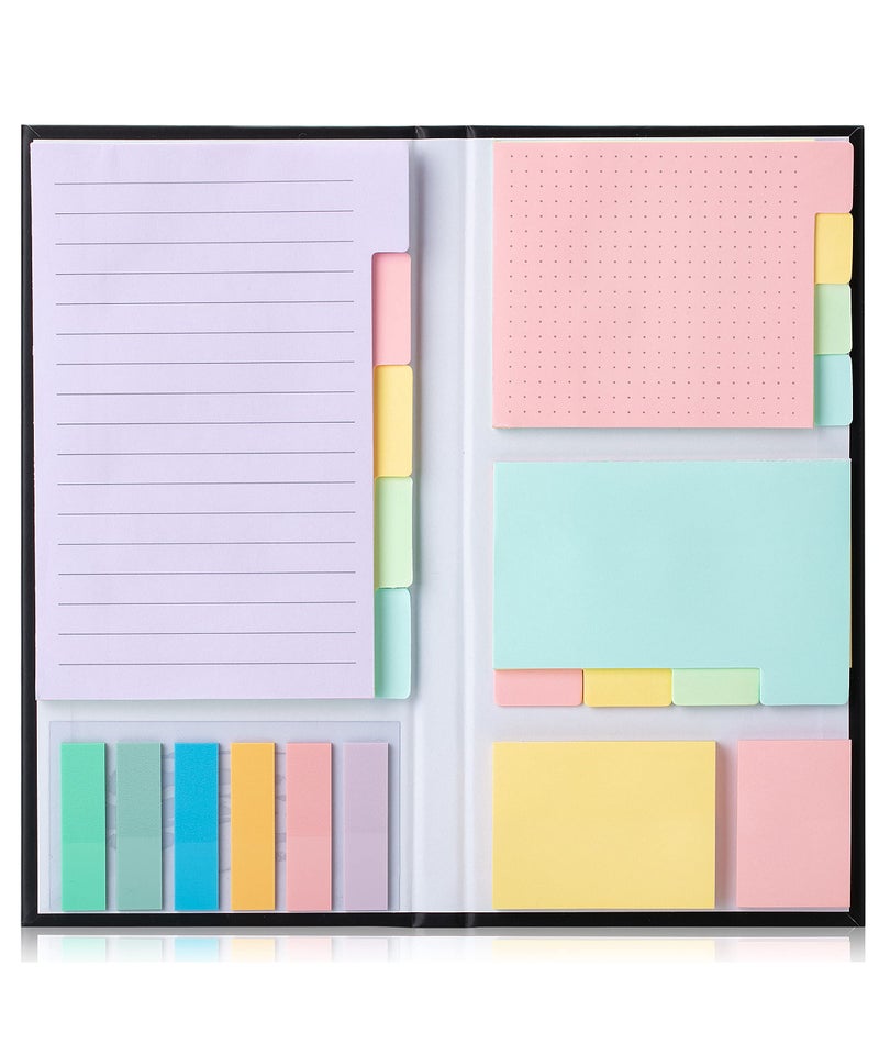 Mr. Pen Mr Pen Sticky Notes Set 410 Pack Ruled Dotted Blank Notes with 150 Index Tabs Divider Sticky Pads for Bible Study Office School Planning Journaling Organization - Image 2